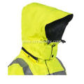 Yellow  High Visibility Parka Jacket